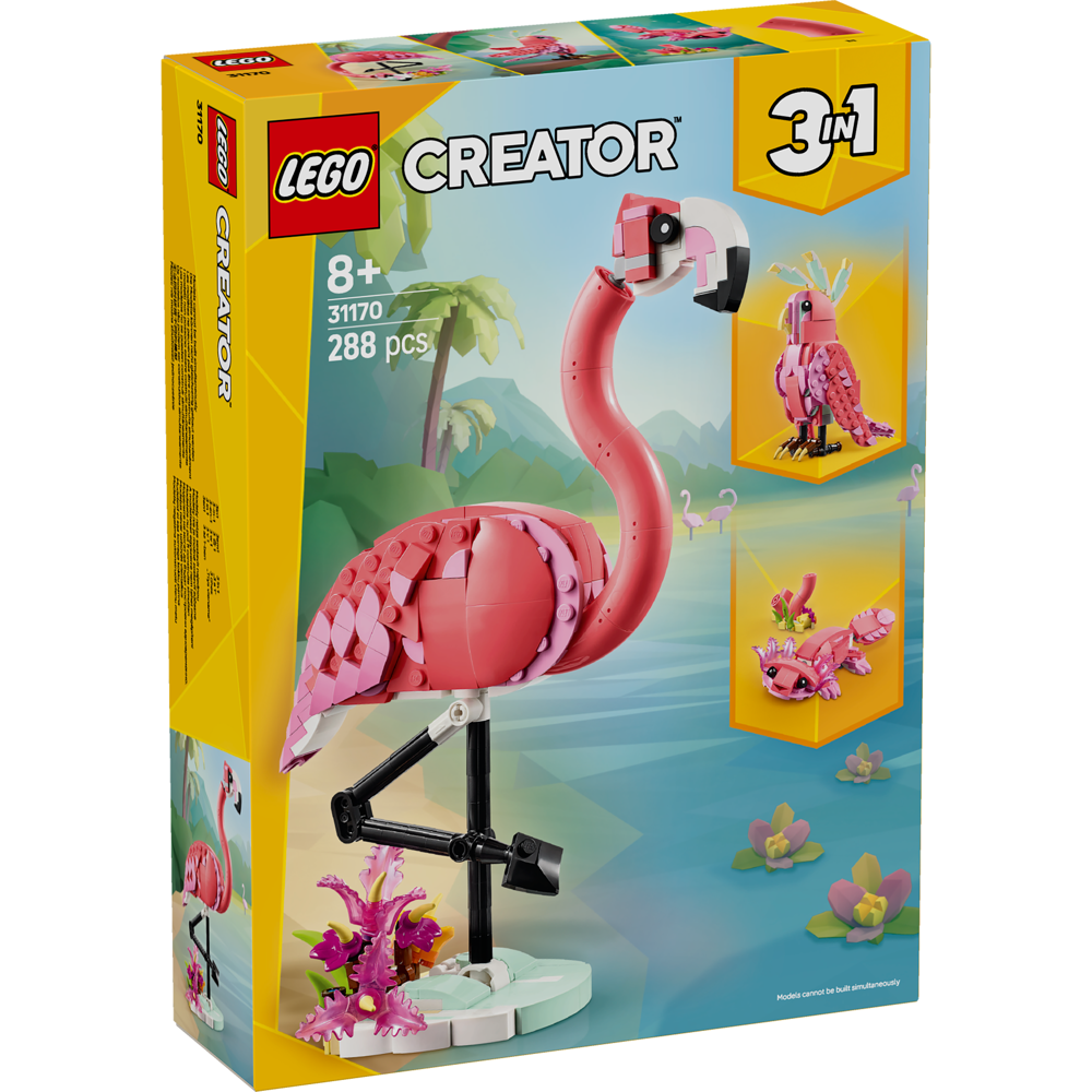 LEGO® Creator 3in1 Wild Animals: Pink Flamingo 31170